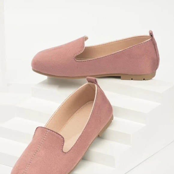 Women's Pink Loafers - Picture 2 of 6